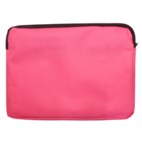A4 Canvas Zip with Mesh Pocket Pink SINGLE BAG