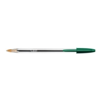 Bic Cristal Original Medium Ballpoint Pen Green Box of 50