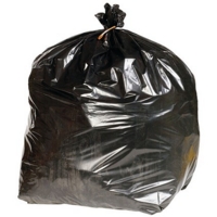 200 Black Bin Bags Standard Duty, 18mu 200 Black Bin Bags Standard Duty, 18mu