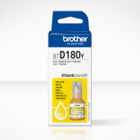 Brother BTD180Y Yellow Ink Bottle 48.8ml Brother BTD180Y Yellow Ink Bottle 48.8ml