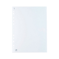 Elba Quick In Punched Pocket A4 Clr P100