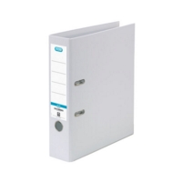 Elba 70mm PVC A4 Lever Lever Arch File White Single