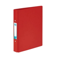 Elba A4 Portrait 2-Ring Binder Red Box of 10