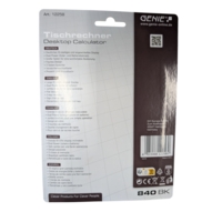 Genie 840 Desktop Calculator 12258