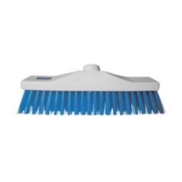 Stiff Bristle 12” Hygiene Broom Head Blue