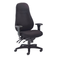 Cheetah Heavy Duty Executive Chair Black Fabric Cheetah Heavy Duty Executive Chair Black Fabric