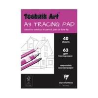 A3 Technik Art 40 Sheet Tracing Pad