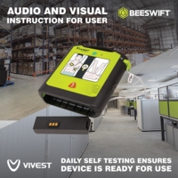 Vivest Power Beat  Semi Automaitic AED Defibillator
