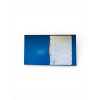A4 White 1-5 Index Multi-Punched A4 Dividers