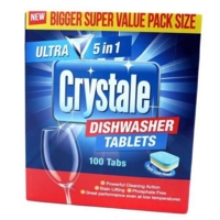 All in 1 Dishwasher Tablets 100 Tablets All in 1 Dishwasher Tablets 100 Tablets