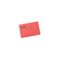 Eastlight Foolscap Document Wallets Red Pack of 50