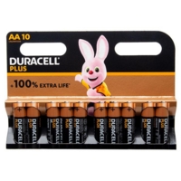 Duracell Plus AA Batteries 10 Pack