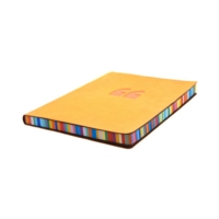 Collins A5 Edge Ruled Notebook Yellow
