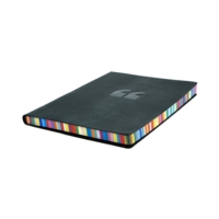 Collins A5 Edge Ruled Notebook Black