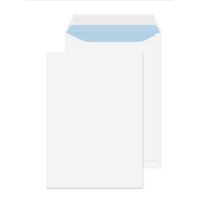 C4 White Plain 100gsm Peal & Seal Envelopes Pack of 250
