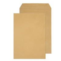 C4 Manilla Plain 80gsm Envelopes Box of 250