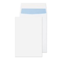 C4 White Gusset Plain 120gsm Envelopes Box of 125