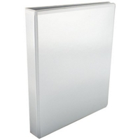 A4 Presentation 2-Ring 25mm Binder White SINGLE