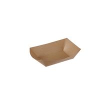 Kraft Medium Food Tray 125mm x 70mm x 50mm Pack of 100