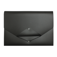 13 Pocket Triangle Expanding File Black