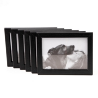 Black FSC Photo Frames 13 x 18cm- PK6