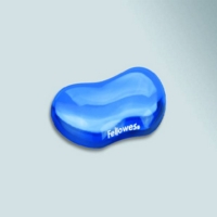 Fellowes Crystal Gel Wrist Rest, Blue