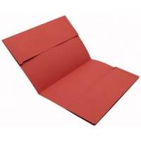 Guildhall Double Pocket Wallets Red Box of 25