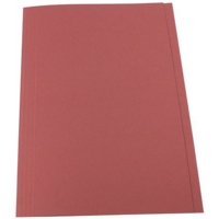 Guildhall Square Cut 315gsm Pink Folders Pack of 100