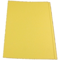 Guildhall Square Cut 315gsm Yellow Folders Pack of 100