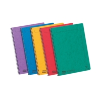 A4 Europa Notemaker Assorted Colour Notebook Pack of 10