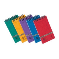A7 Europa Notemaker Assorted Colour Notebook Pack of 20