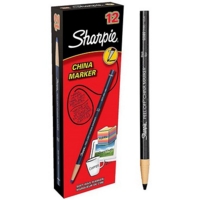 Sharpie China Bullet Tip Black Markers Box of 12