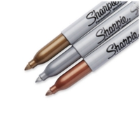 Sharpie Fine Metallic Assorted Markers Pack of 3