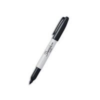Sharpie Fine Point Permanent Marker Black SINGLE PEN
