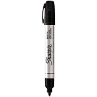 Sharpie Pro Metal Permanent Black Markers Box of 12