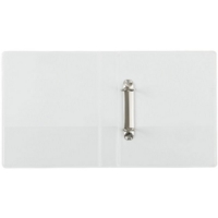 A5 Presentation 2-Ring 25mm Binder White SINGLE