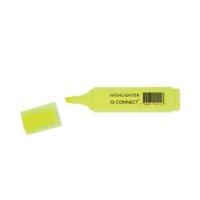 Q-Connect Yellow Highlighter Pens Box of 10