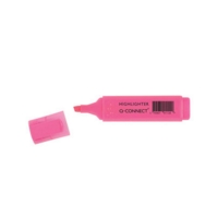 Q-Connect Pink Highlighter Pens Box of 10