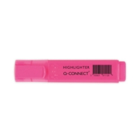 Q-Connect Pink Highlighter Pens Box of 10