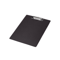 A4 Standard PVC Clipboard Black SINGLE