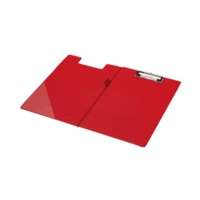 A4 Fold Over PVC Clipboard Red SINGLE