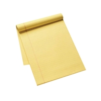 A4 Executive Ruled Stitched Memo Notepad Yellow Pack of 10
