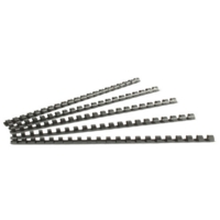 10mm Plastic Binding Combs Black Pack of 100