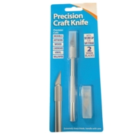 Precision Metal Craft Knife with 2 Blade Refills