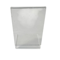 Portrait Acrylic Price Holder Stand Small 54mm x 80mm Pk10