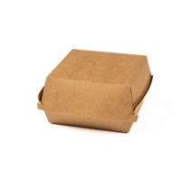 Kraft Food Burger Box 105mm x 105mm x 70mm Pack of 50