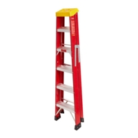 5 Tread Step Ladder 1.6m Fibre Glass and Aluminium