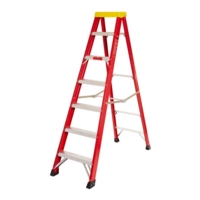 6 Tread Step Ladder 1.8m Fibre Glass and Aluminium