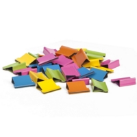 Rapesco 40 Supaclip Assorted Colour Refill Clips Pack of 50
