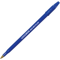 LoveGreen Recycled Ballpens Blue, Box 50 LGBP-03 LoveGreen Recycled Ballpens Blue, Box 50 LGBP-03